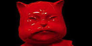 Hiro Ando & Studio - Urbancat red - Maddog Gallery